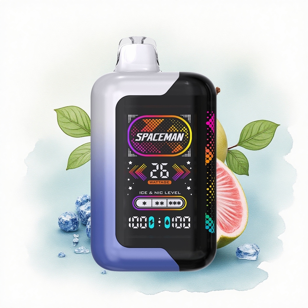 SMOK SPACEMAN SP40000 Puffs Blue Razz Ice 1000mAh 20ml 50mg Nicotine