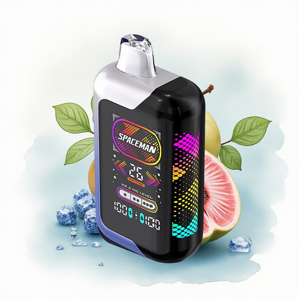 SMOK SPACEMAN SP40000 Puffs Blue Razz Ice 1000mAh 20ml 50mg Nicotine