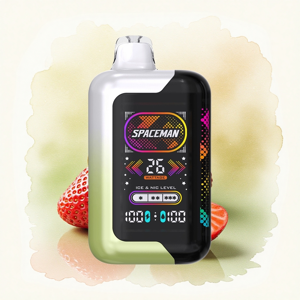 SMOK SPACEMAN SP40000 Puffs Strawberry Kiwi 1000mAh 20ml 50mg Nicotine