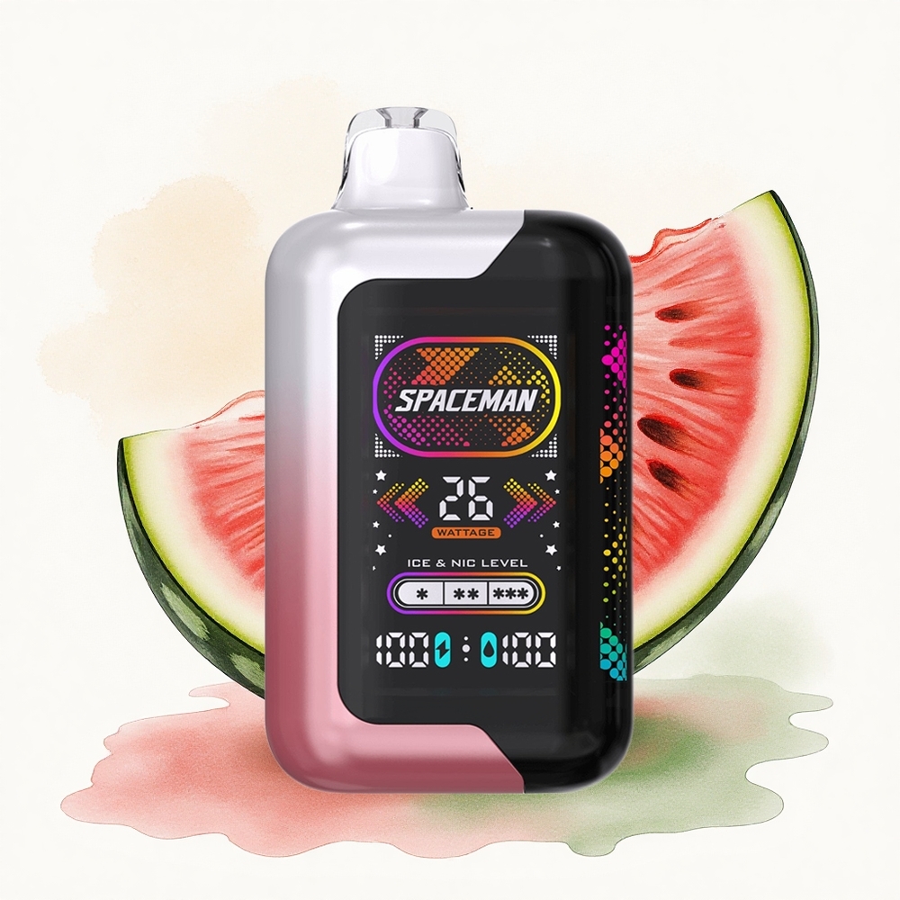SMOK SPACEMAN SP40000 Puffs Watermelon Ice 20ml 50mg Nicotine 1000mAh